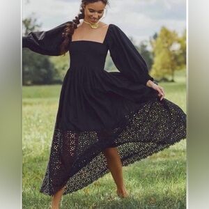 Free People Black Sundress Dress